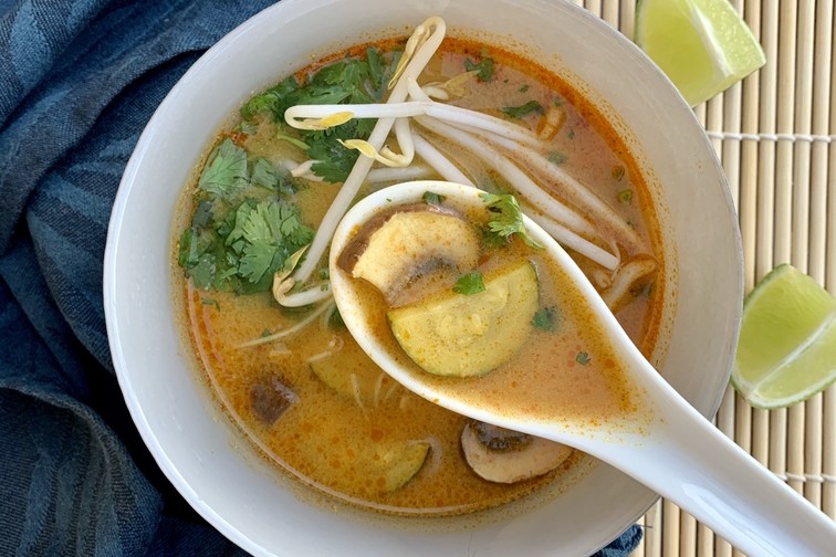 thai kókusztejes leves recept - ALL IN natural food