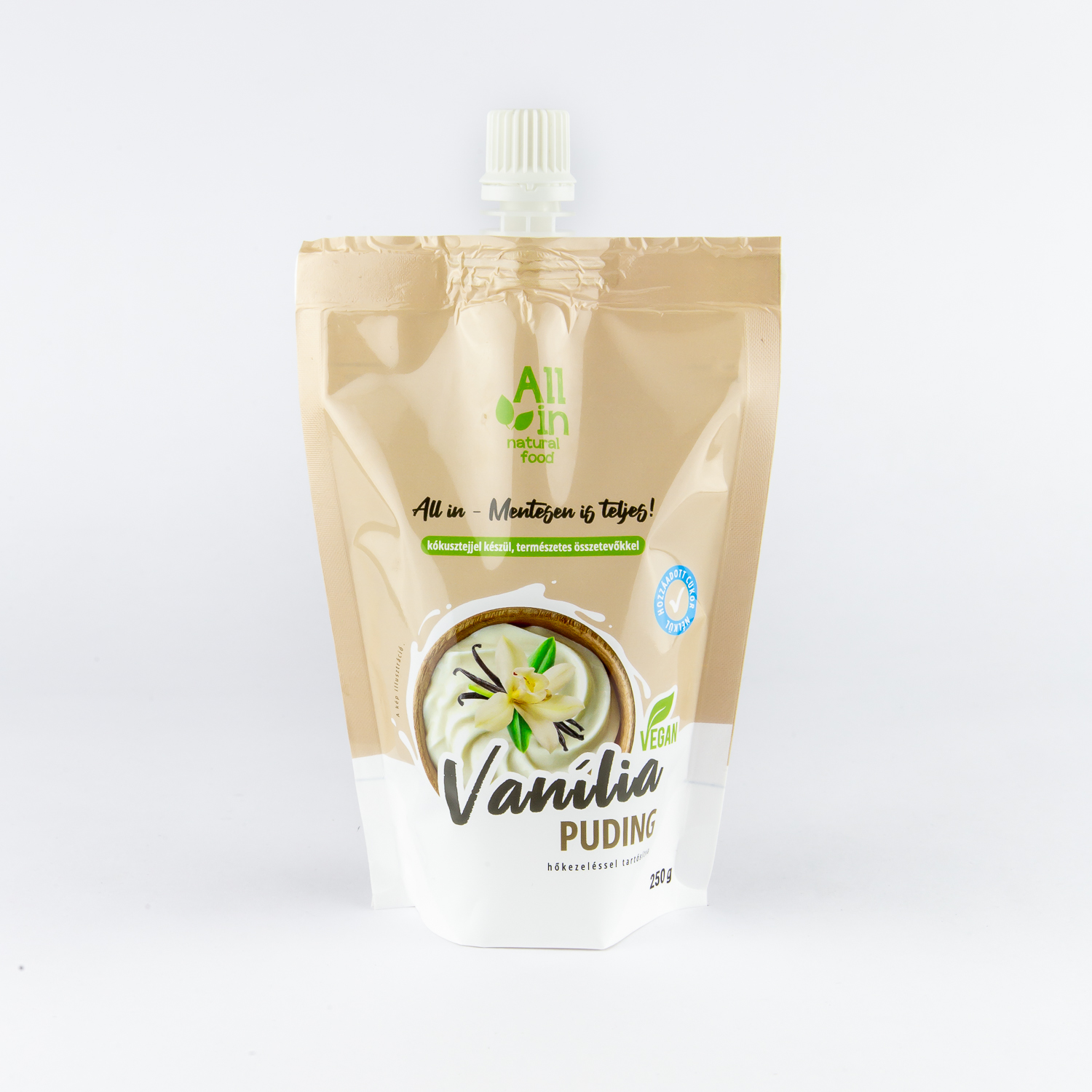 Puding-vanilia-all in natural food