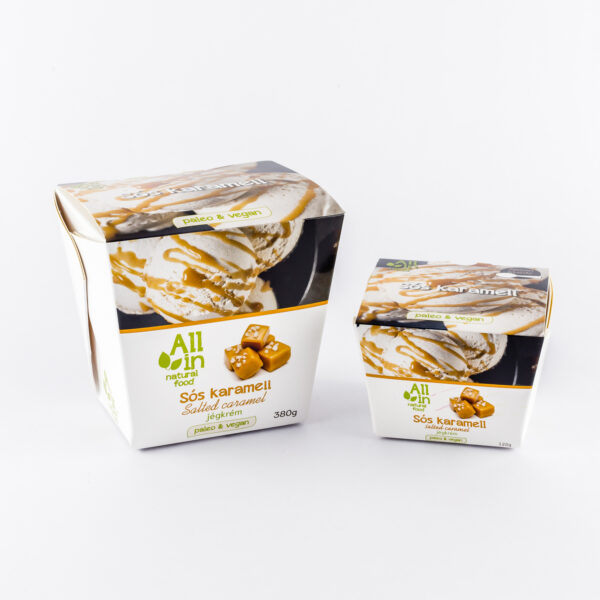 Mindenmentes Sós karamell jégkrém - ALL IN