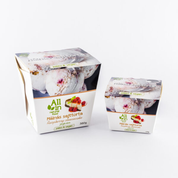 Mindenmentes Málna & keksz jégkrém -ALL IN