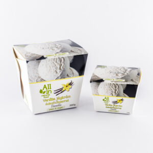 Mindenmentes Vanília jégkrém édesítőszerrel - ALL IN