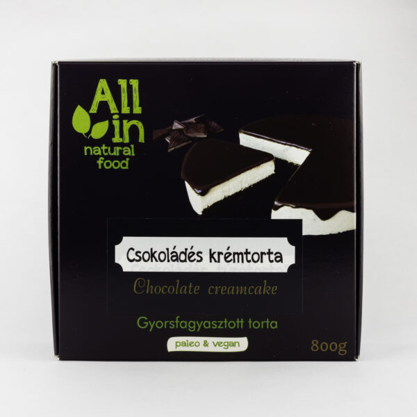 Csokoládés krémtorta (fagyasztott) - mindenmentes