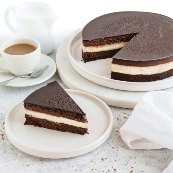 Dupla Csokoládé Mousse torta (fagyasztott) - mindenmentes