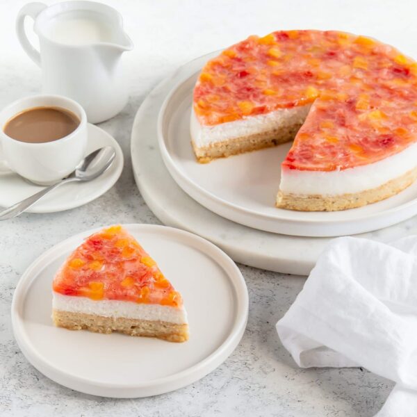 Gyümölcsös Kókuszgurt torta (fagyasztott) – mindenmentes