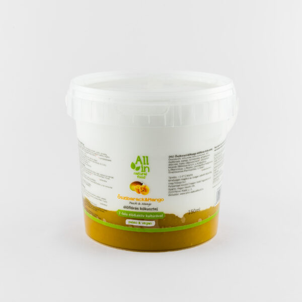 Őszibarack&mangó kókusztej (1000ml) - mindenmentes