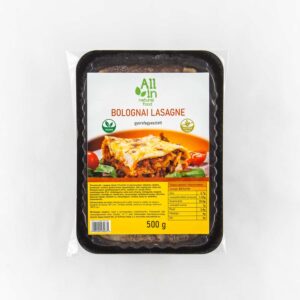 Vegán, gluténmentes Bolognai Lasagne 500g - mindenmentes