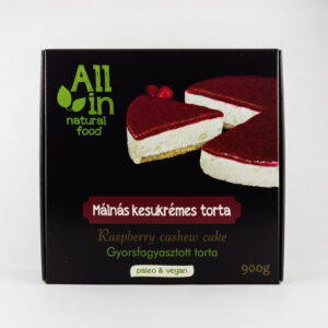 Málnás kesukrémes torta (fagyasztott) - mindenmentes