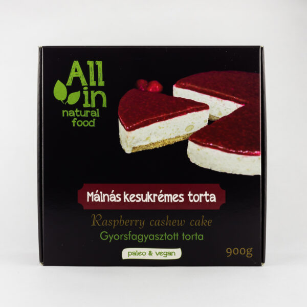 Málnás kesukrémes torta (fagyasztott) - mindenmentes