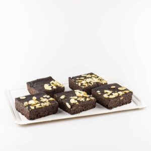 Narancsos brownie tálcán - mindenmentes
