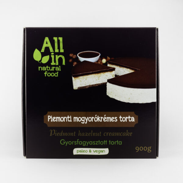 Piemonti mogyorókrémes torta (fagyasztott) - mindenmentes