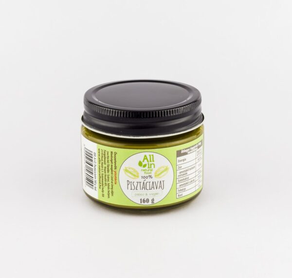 100% Pisztáciavaj 160g - mindenmentes
