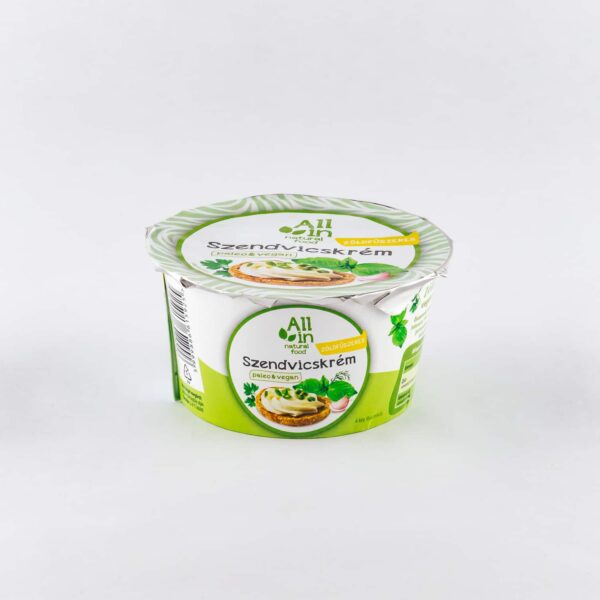 ALL IN Vegán szendvicskrém (Zöldfűszeres)