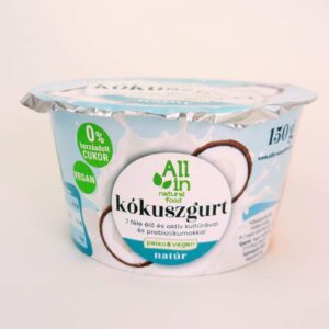 Natúr kókuszgurt 150g - mindenmentes