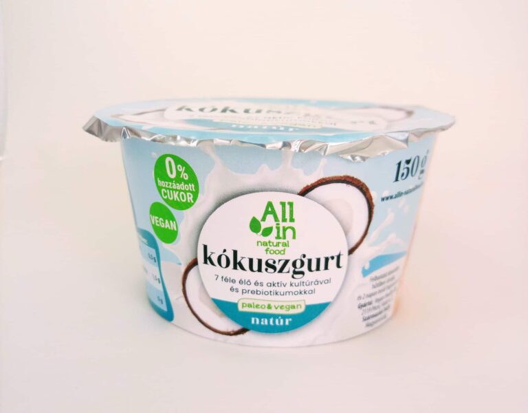 Natúr kókuszgurt 150g - mindenmentes