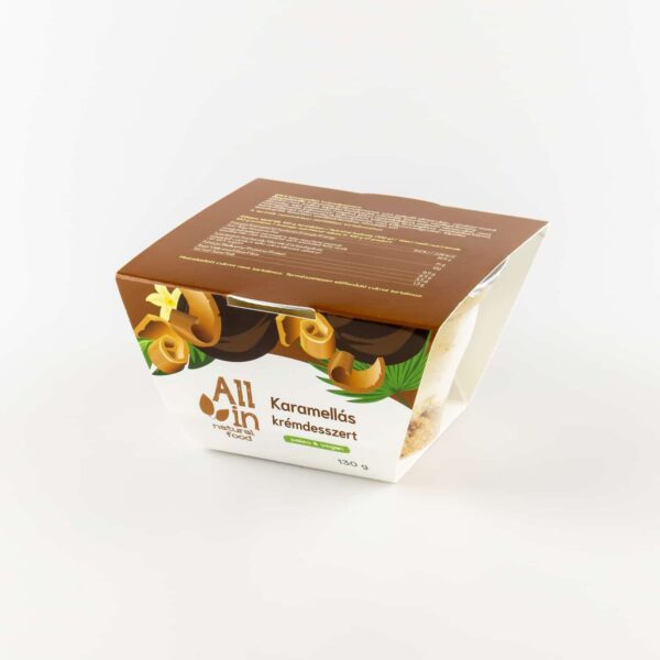 Karamellás krémdesszert 130g - mindenmentes