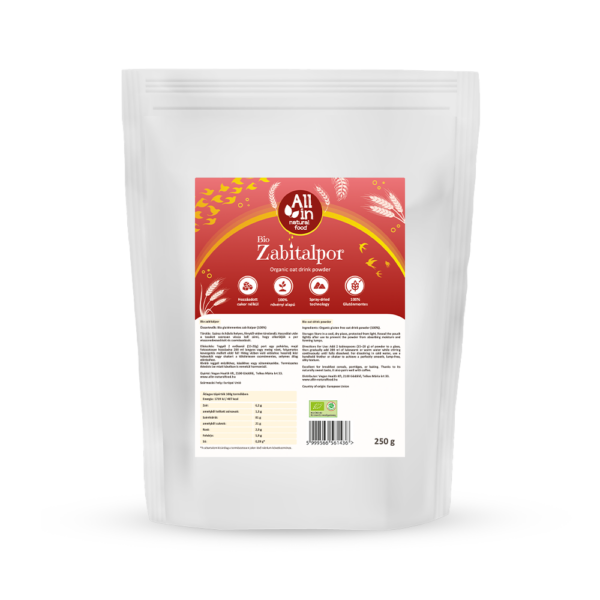 Bio gluténmentes zabitalpor  (HU-ÖKO-02)