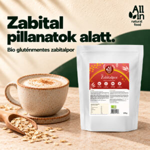 Bio gluténmentes zabitalpor (HU-ÖKO-02)
