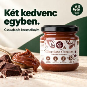 Csokoládés karamellkrém 180g - vegán