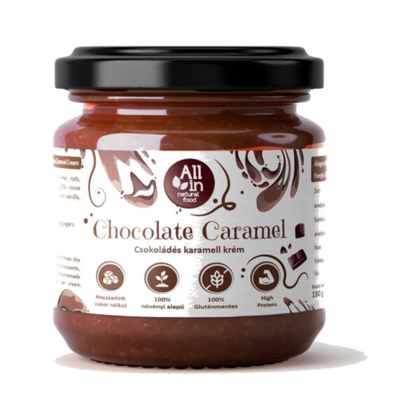 Csokoládés karamellkrém 180g - vegán