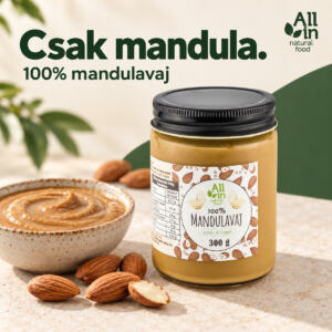 100% Mandulavaj 300g - mindenmentes