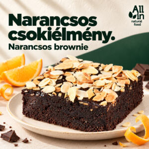 Narancsos brownie - mindenmentes