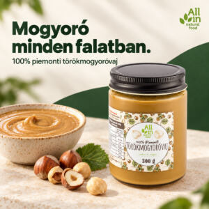 100% piemonti törökmogyoróvaj 300g - mindenmentes