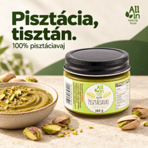 100% Pisztáciavaj 160g - mindenmentes