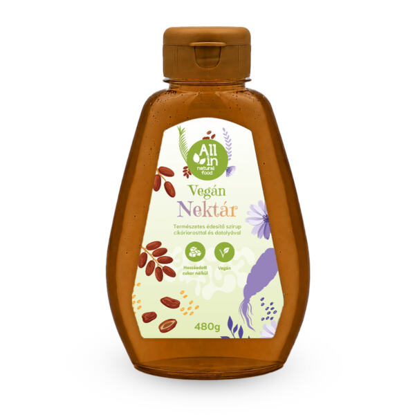 Vegán nektár 480g természetes édesítő szirup