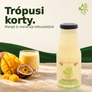 Mangó & maracuja kókusztejital