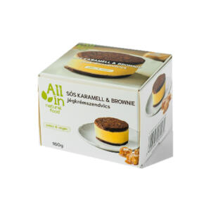 Mindenmentes Sós karamell & brownie jégkrémszendvics - ALL IN